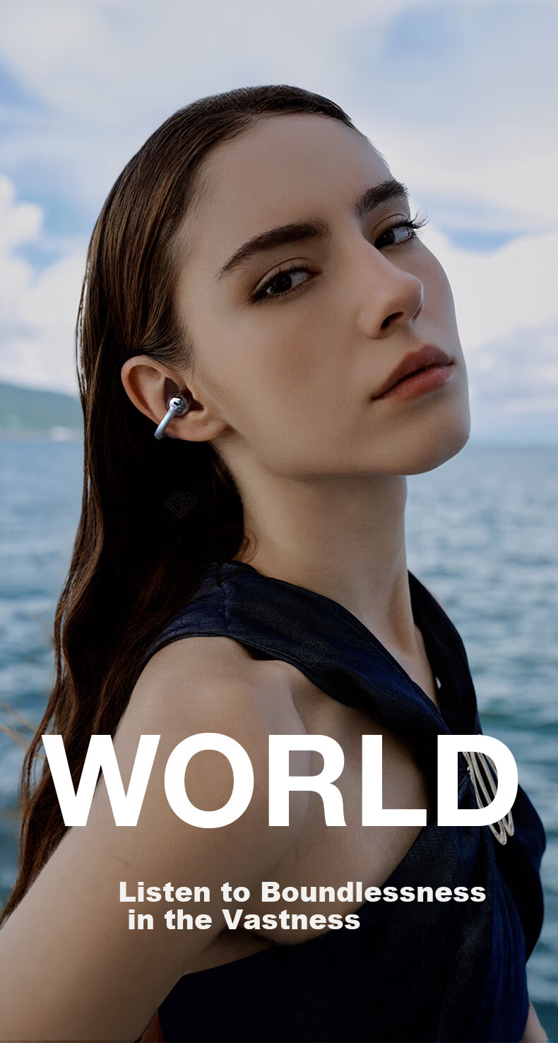 SANAG Sena S8S Ultra Ear Clip Bluetooth Headphones Bone Conduction Open-Style AI Sports Earphones Compatible with Apple Xiaomi White 3