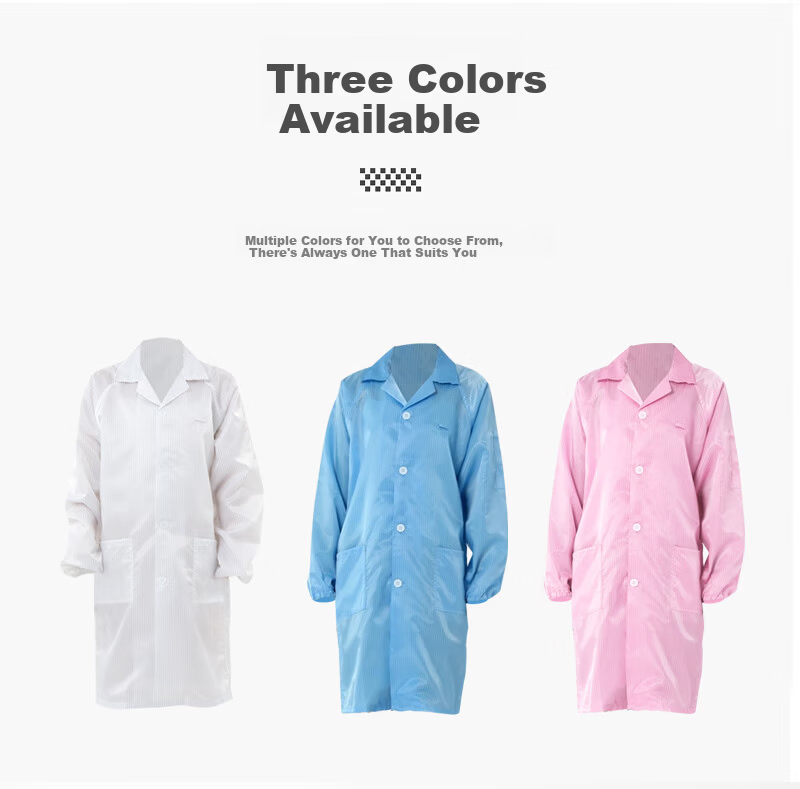 Yigongding Anti-Static Coverall Hooded Dust-Free Suit Workwear Protective Clothing Blue XL 3