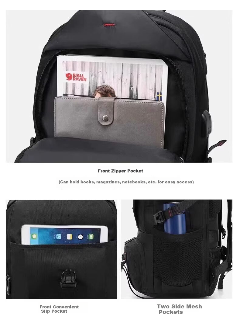 Warrior Outdoor Hiking Backpack Men's Large Capacity Sports Bag Extra Large Mountaineering Travel Bag Cycling Climbing Tourism Bag 20