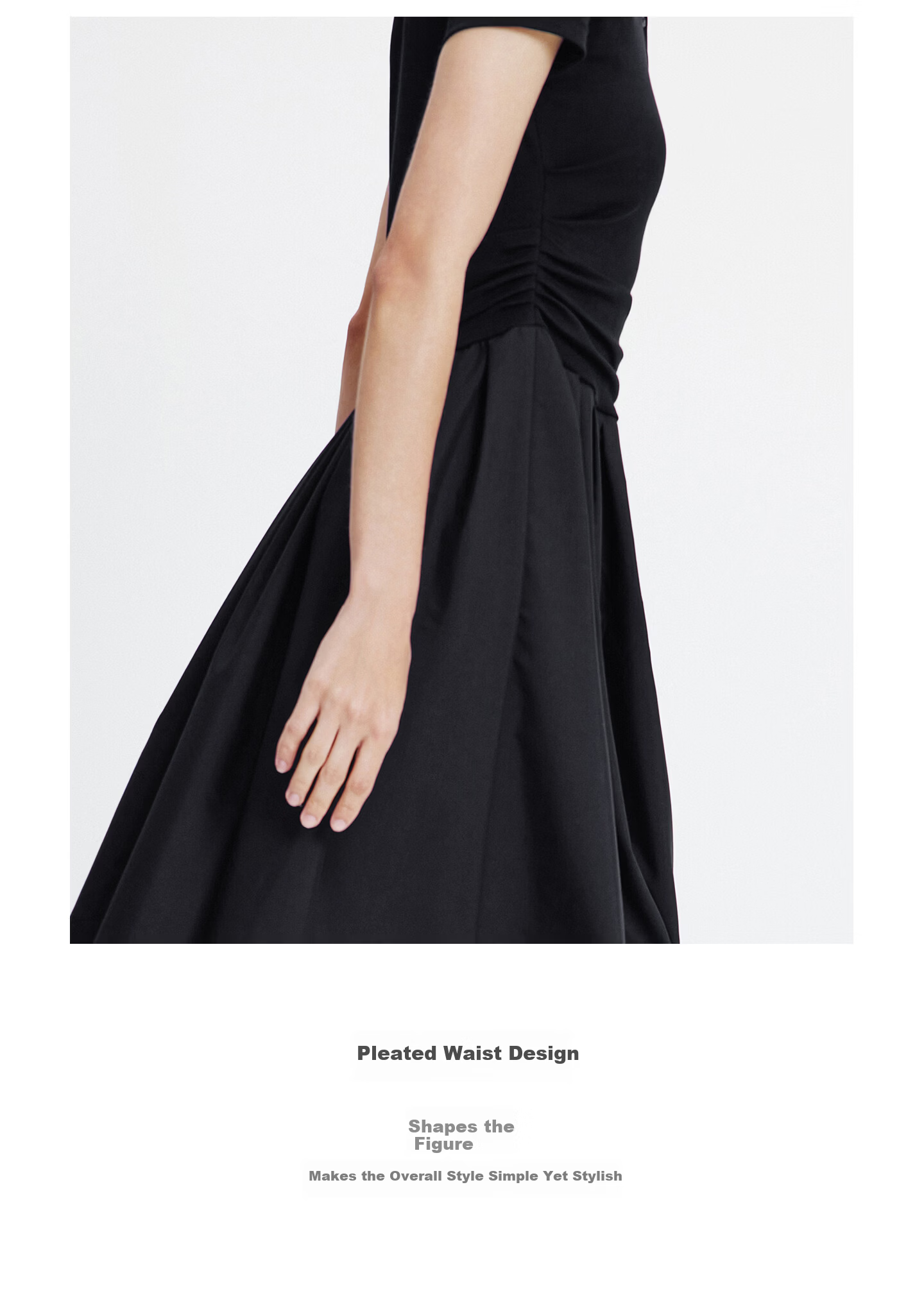 Navigare Italian Small Sailboat Short Sleeve Polo Collar Dress 2026 New Waist Pleated Flared Long Dress 2322876508 6
