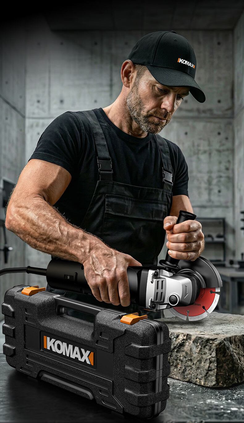 Comais High-Power Angle Grinder Polisher Handheld Grinding Machine Small Household Cutting Hand Sander 17