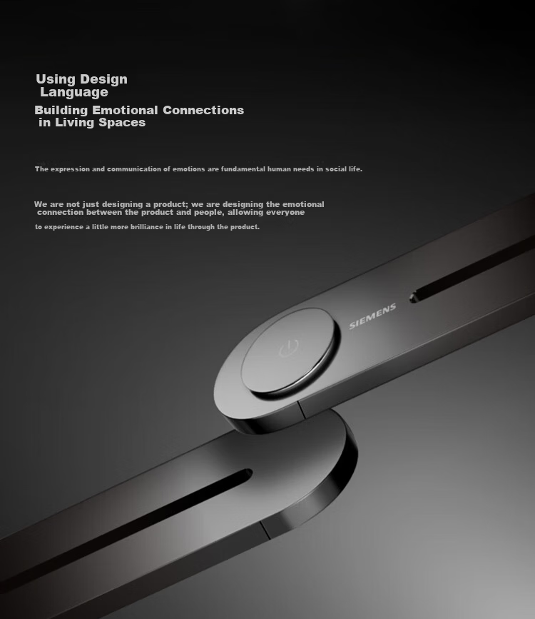 SIEMENS Flagship 8000W Track Socket Surface Mounted with Master Control Track Power Strip Gray 80cm + 4 Five-Hole Modules 9
