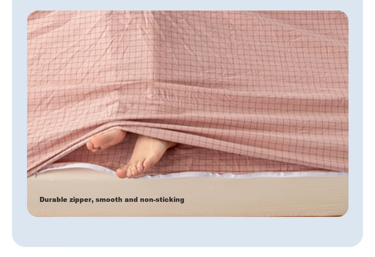 MINISO 100% Cotton Travel Hotel Anti-Dirt Sleeping Bag Full Cotton Double Bed Sheet and Quilt Cover Integrated Bedspread 200*210cm 11