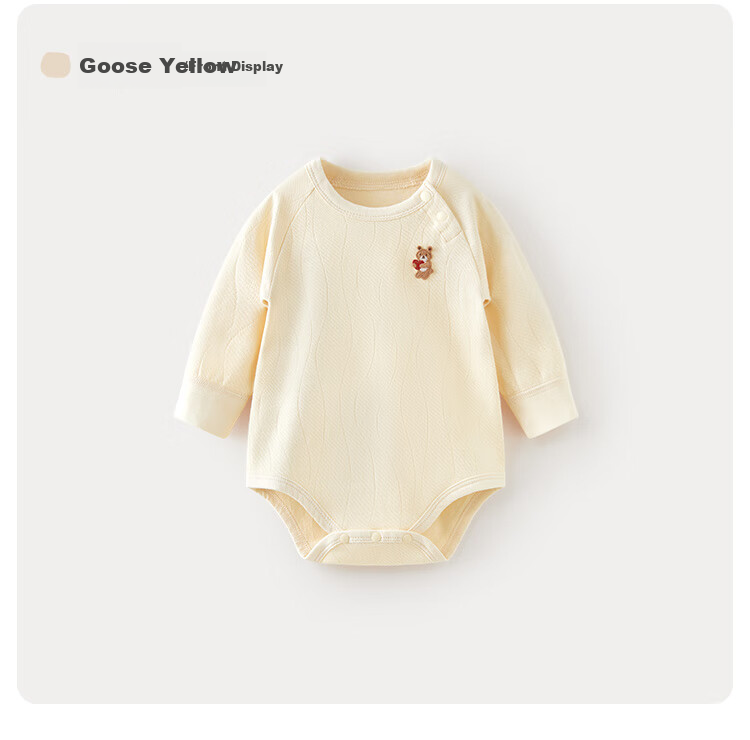 Weishi Muni Baby Romper Spring and Autumn Long Sleeve Infant One-piece Bodysuit Triangle Jumpsuit 11