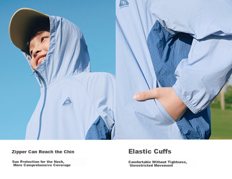 Balabala Kids Sun Protection Jacket Boys Girls Baby Lightweight Breathable Summer 2026 UPF100+ Parent-Child Matching 12