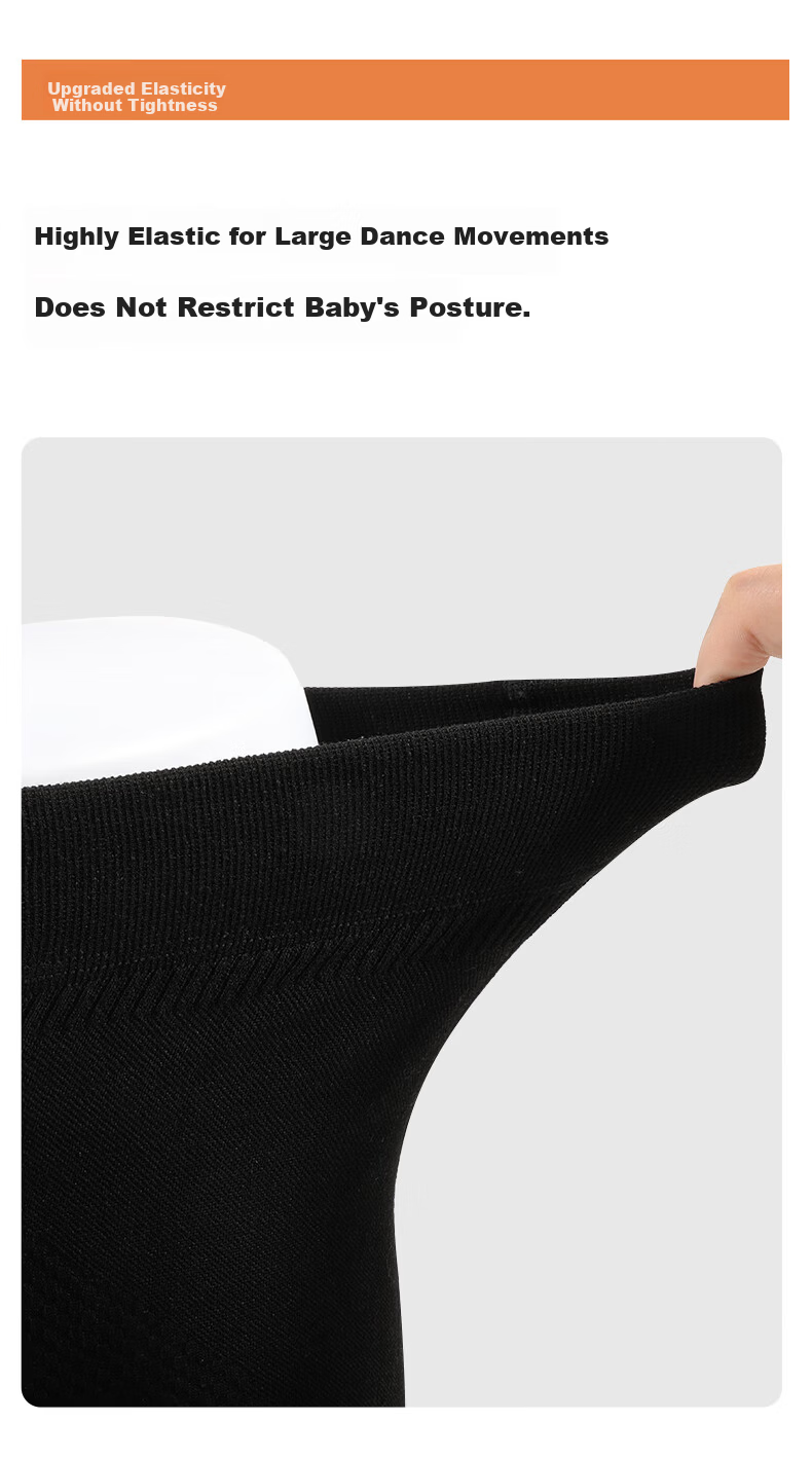 Barbie Children's Tights, Thin Spring And Autumn Style, Black, Girls' Leggings, Student Wear, Versatile Long Tube Socks 5