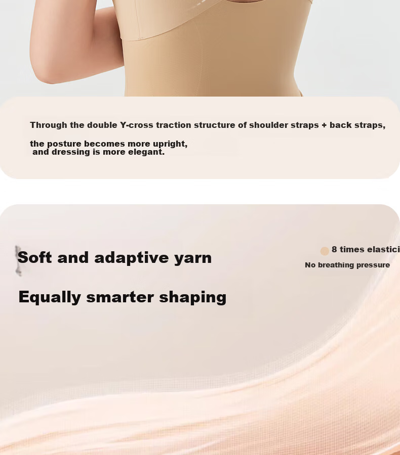 GRACEWELL Women's One-Piece Shapewear Body Shaper Tummy Control Butt Lifting Back Closure Wireless Seamless Slimming Bodysuit Nude M 11