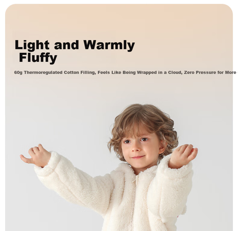 Betis Children's Winter Fleece Pajama Set Thickened Cotton-Padded Warm Homewear for Boys and Girls 15