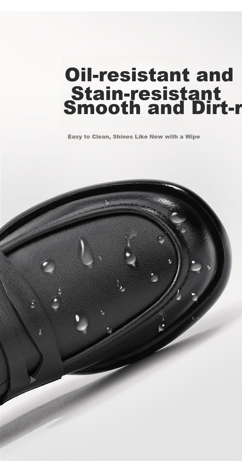 Qingya Women's Chef Shoes Non-Slip Wear-Resistant Water-Repellent Hospital Anti-Odor Easy-Clean Soft Sole Black Work Shoes C058 Size 37 9
