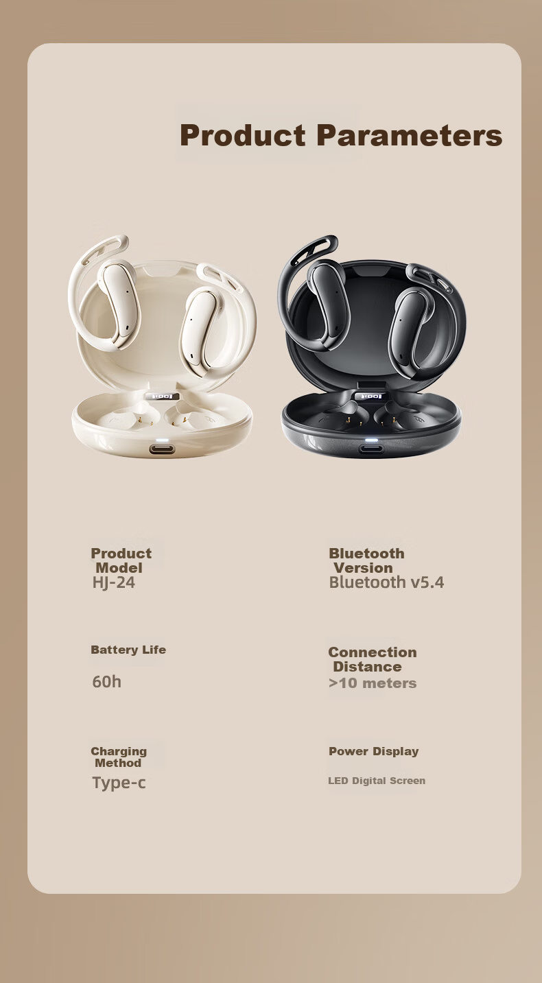 Niye Heavy-Duty New Arrival | Premium Bone Conduction Bluetooth Earphones, Open-Ear Wireless Sports Running Headset with Noise Cancellation and Long Battery Life, Christmas Edition 20