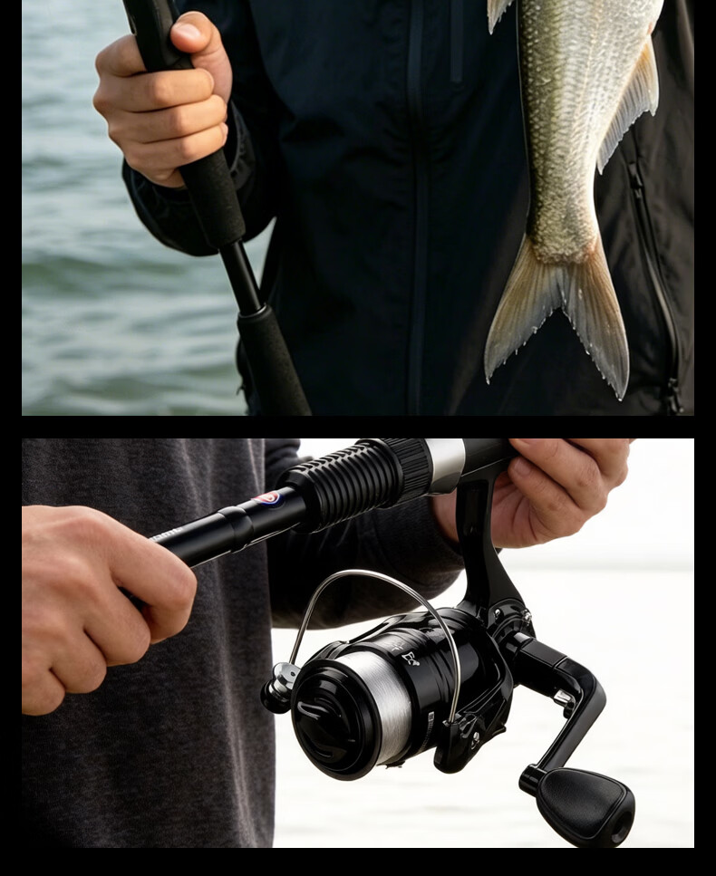 GW 1.8m Straight Handle Flash General Lure Rod ML Action Versatile Lure Rod Smooth Fishing Rod for Bass and Perch Fishing Gear 8