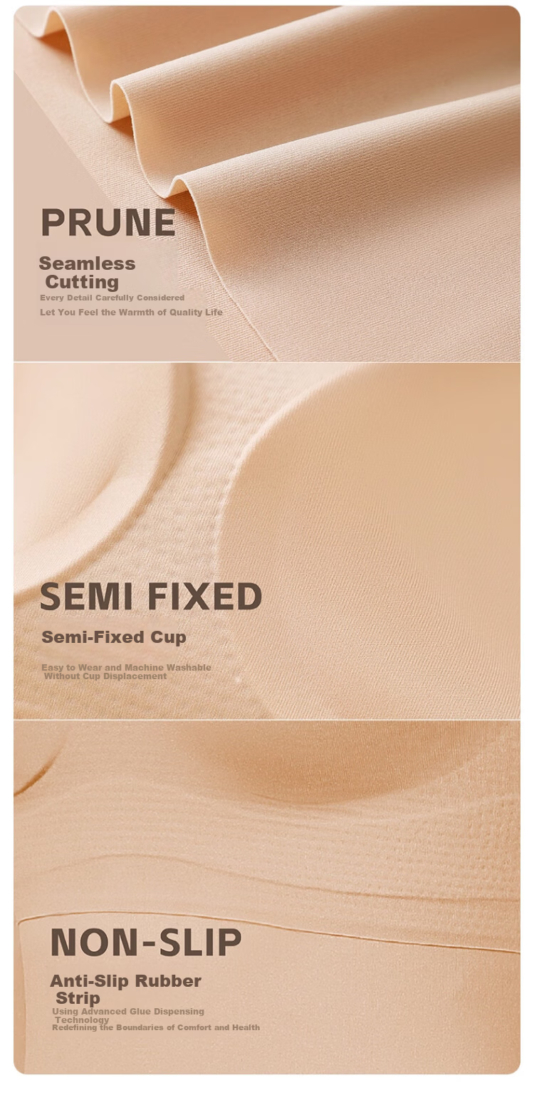 GRACEWELL Seamless Foundation Liquid Thermal Underwear for Women with Chest Pad, Bra-Free, 7A Antibacterial Skin-Enhancing Base Layer Autumn Shirt 10
