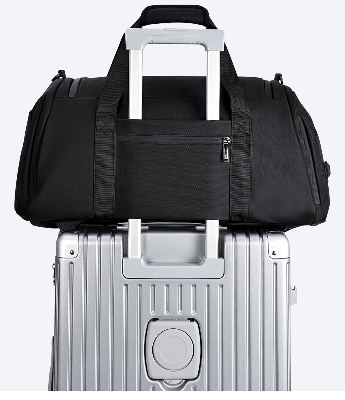 Warrior Handheld Travel Bag, Large Capacity for Men And Women, with Wet And Dry Separation, Suitable for Short Trips, Luggage Bag, Can Be Carried, Sports Fitness Shoulder Bag 14