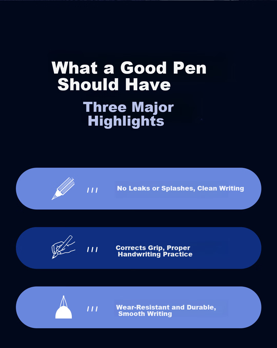 Dianshi Time Capsule Non-Splash Ink Fine Nib Fountain Pen Posture Correction for 3rd Grade Primary Students Calligraphy Pen Back to School 7155 Purple Barrel - EF Nib [Magic Erasable Blue Ink] 4