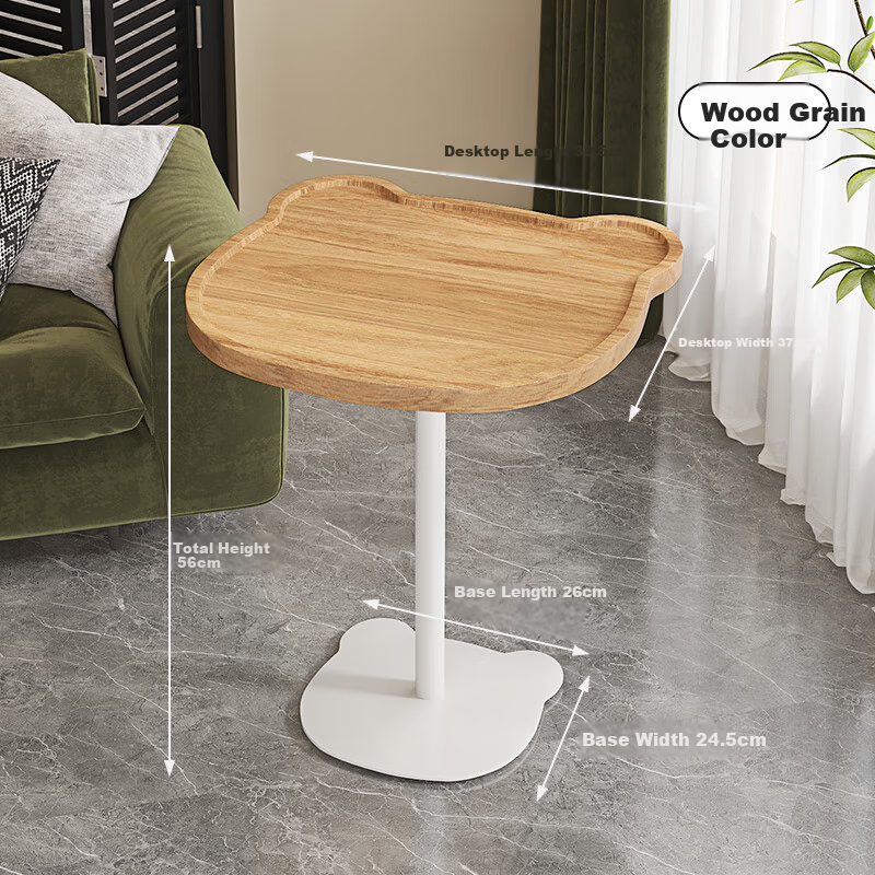 Jialiren Luxury Side Table Living Room Corner Table Storage Sofa Coffee Table Mobile Creative High-Quality