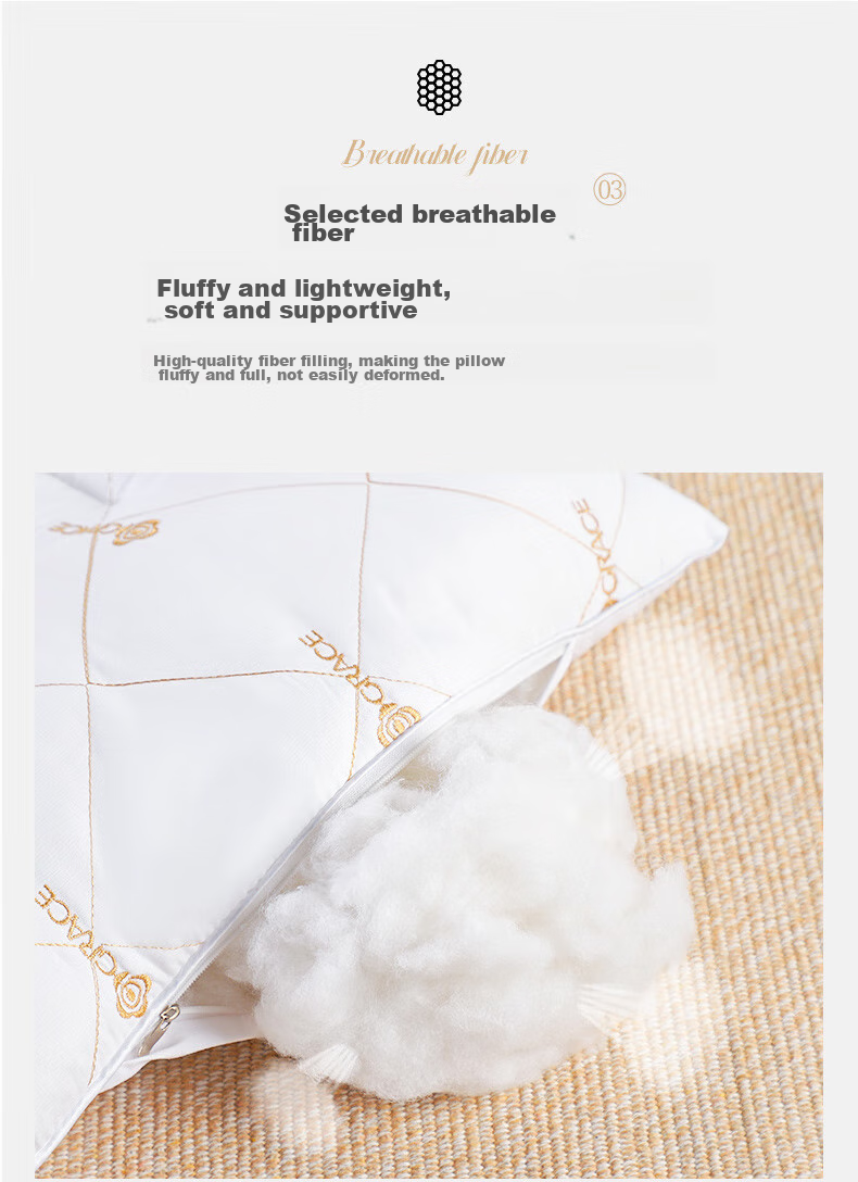 Grace Cassia Seed Pillow Core Cervical Pillow Star-Rated Hotel Herbal Pack Magnetic Pillow 48*74cm 9