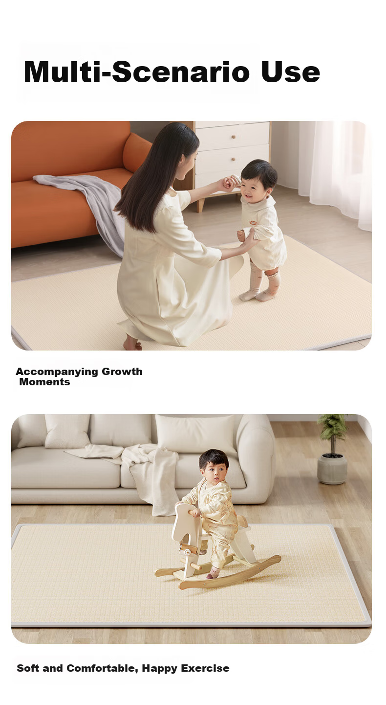 Beiboshi Babybox Antibacterial XPE Crawling Mat Double-Sided Thickened Foldable Baby Play Mat for Home 18