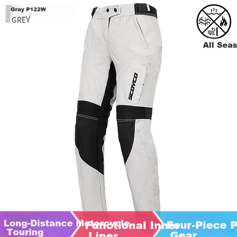 SCOYCO Motorcycle Riding Pants Riding Gear Riding Suit Windproof Waterproof Anti-fall Motorbike Travel Commuting Casual Four Seasons Unisex