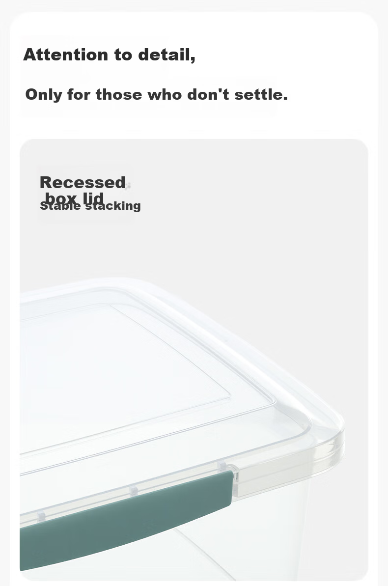 Citylong Refrigerator Storage Box Food Grade Fruit and Vegetable Fresh-Keeping Box Sealed Kimchi Pickle Snack Storage Box 12L 3-Pack 11