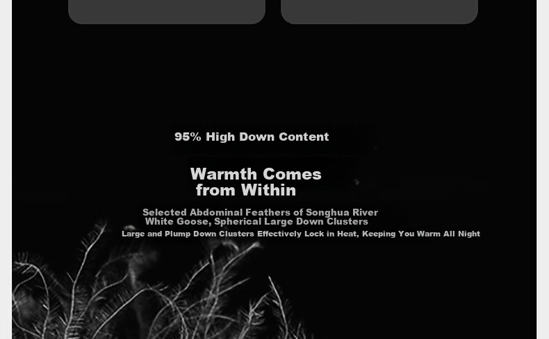 Mercury Home Textiles 95% White Goose Down Quilt Thickened Winter Double Duvet 220×240cm-1100g 16