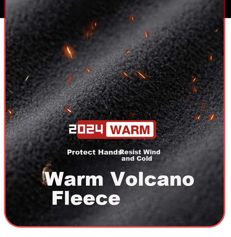 Woodpecker Winter Cycling Gloves Unisex Outdoor Touchscreen Waterproof Windproof Warm Fleece Lined Sports Gloves for Motorcycle and Electric Bike 5