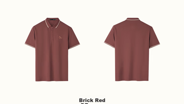 HLA Hailan Home Men's Short Sleeve Polo Shirt 26 New Summer Cool Touch Short Sleeve 15