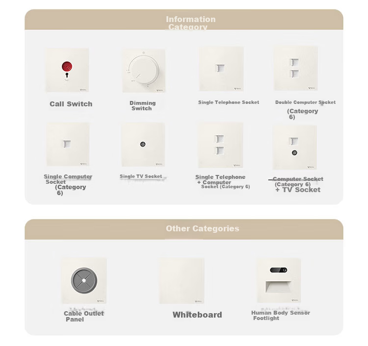 BULL Switch Socket G57 Butterfly Ultra-Thin Three-Way Single Control Switch Large Panel Switch G57K311 Marble White Concealed Installatio 13