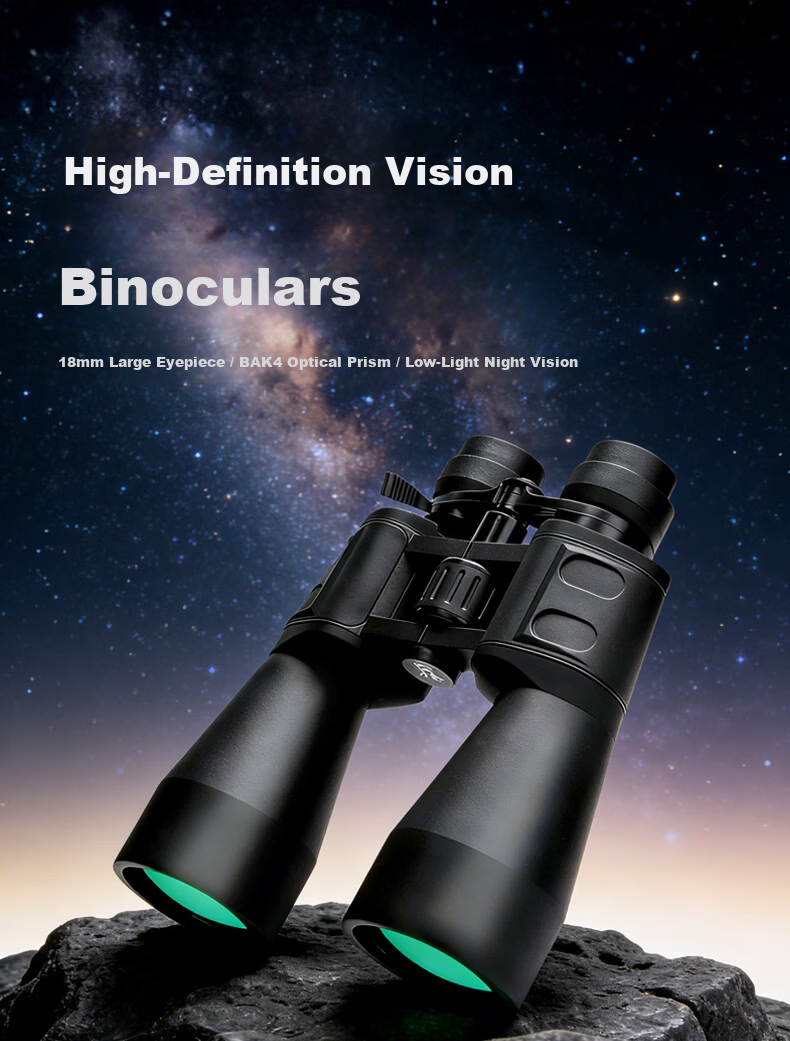 HUGE Binoculars High Definition 10-30×100 Military Night Vision Professional Concert Viewing 1