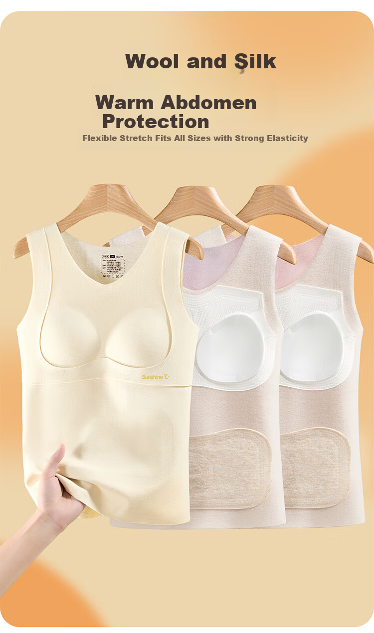 LangSha Girls Thermal Vest Kids Autumn Winter High School Student Underwear German Velvet Silk Fleece Heated Developmental Bra 7
