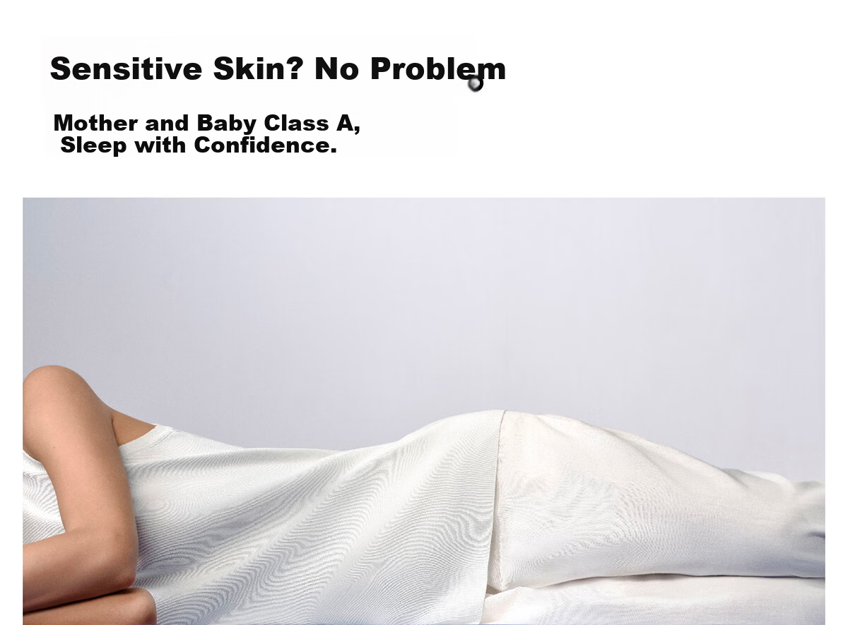 Blue Box Bare Pillowcase Four Seasons Moisture-Wicking Non-Slip Lazy Tencel Fine Denier Modal Blue 1 Piece 6