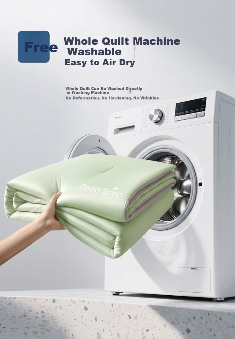 MUJI Class A Summer Quilt Machine Washable Thin Quilt Core Deep Sleep Temperature Control Summer Cooling Air Conditioning Quilt Single 150*200cm 11
