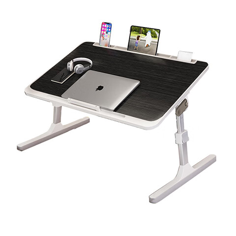 Jiuqiangu Adjustable Folding Bed Desk, Simple Dormitory Student Writing Bed Desk Stand, Home Bedroom 8201