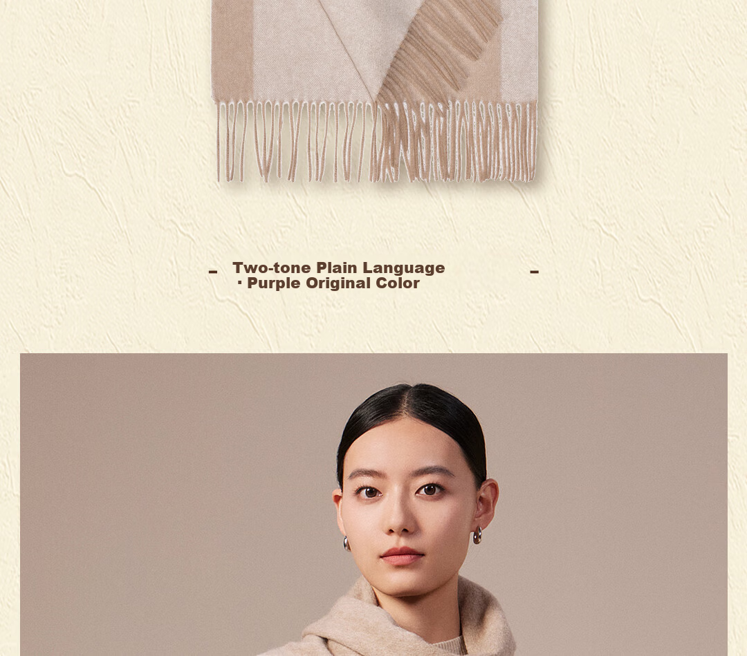 Shanghai Story Autumn Winter New Pure Wool Scarf Shawl Soft Warm Gift for Mom Elders Birthday New Year Women Neck Warmer 8