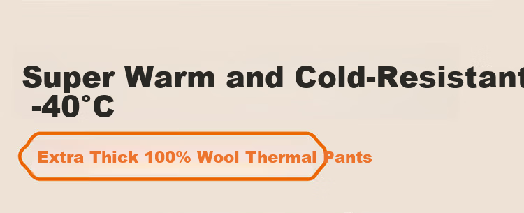 Langsha Women's Wool Thermal Autumn Pants, Thick Fleece Lined Winter Leggings with Knee Protection, Plus Size Warm Bottoms 2