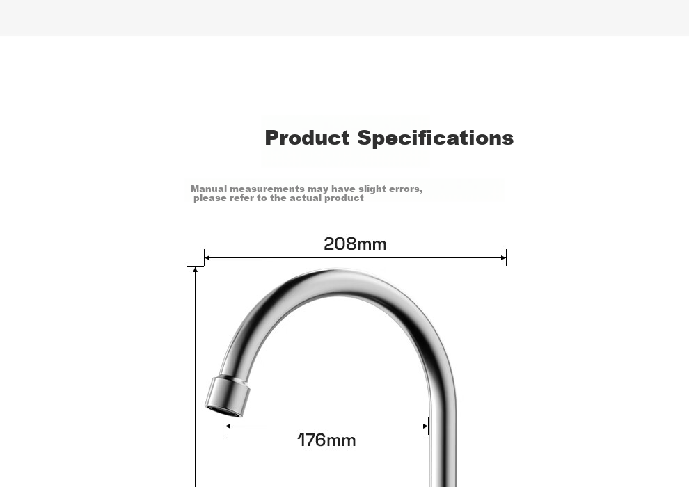 ARROW Single Cold Water Faucet 304 Stainless Steel Kitchen Sink Faucet 28