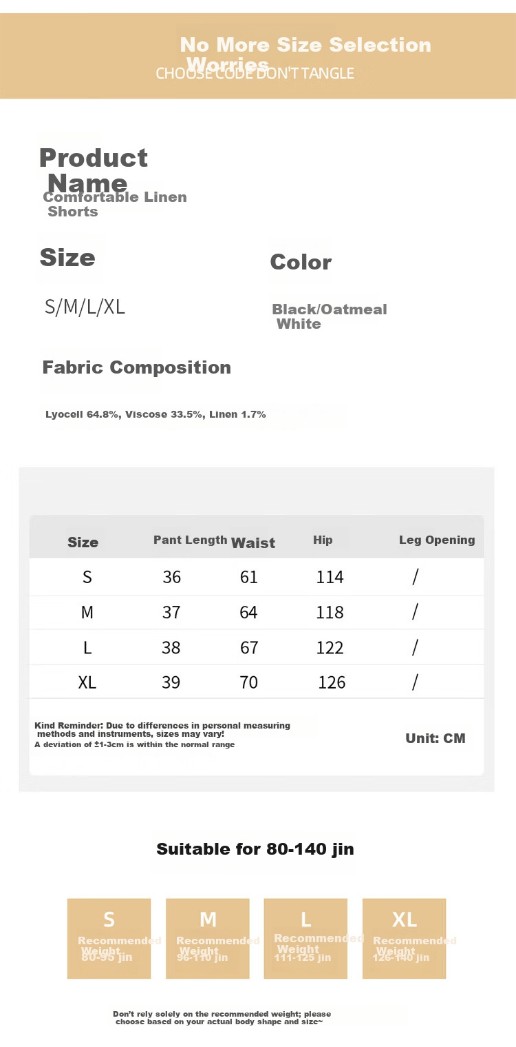 Free Style Tencel Linen Women's Shorts 2026 Summer New Casual Loose Lyocell Wide-Leg A-Line Breathable Cool Five-Point Pants 10