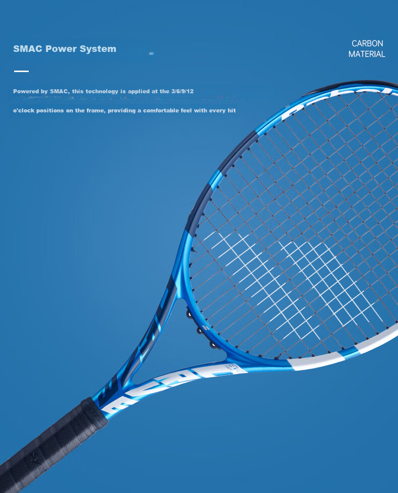 Babolat 2025 New EVO DRIVE Full Carbon Tennis Racket - Pre-Strung Training Racquet 2
