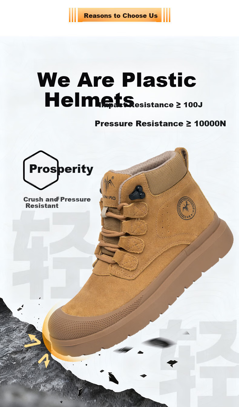 Chichengniao Men's Safety Work Shoes Anti-Smash Anti-Puncture Lightweight Durable Construction Electrician Insulated Breathable Summer Safety Shoes [Upgraded Durable Anti-Smash Anti-Puncture] - 2567 C 6