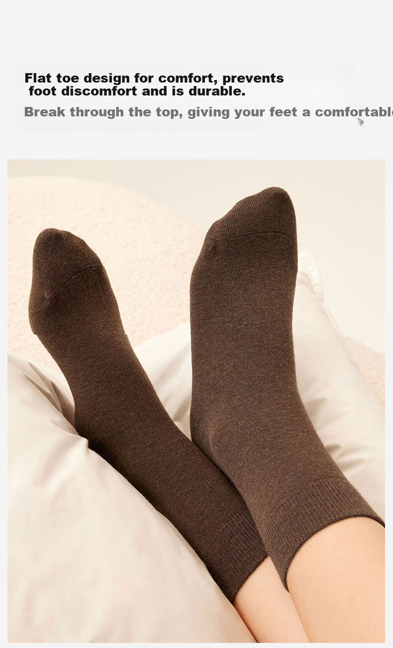MiiOW Disposable Socks New Product Thick Mid-Calf Socks for Men And Women, Terry Cloth Floor Socks for Business Trips Travel No-Wash 3 Pairs 12