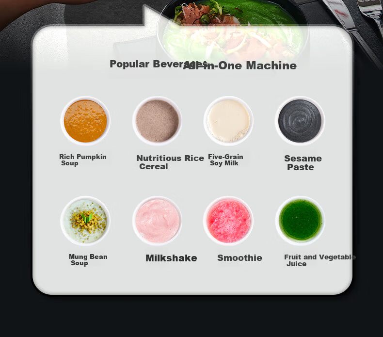 WMF Brushless Titanium Blade Blender Variable Frequency Noise Reduction 1.5L Hot and Cold Dual Use Waterproof Smart Control Panel Detachable Blade Grinder Food Processor 8