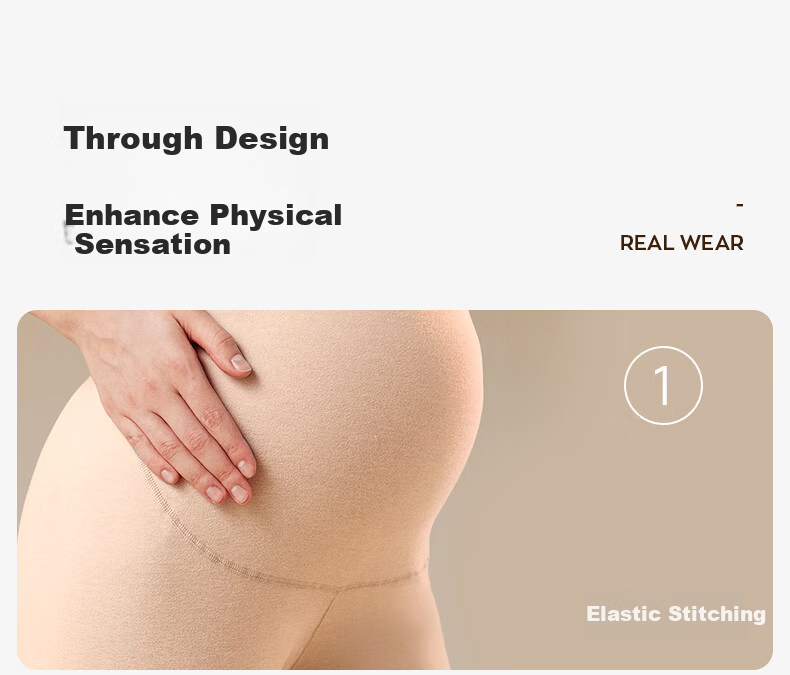 MiiOW A-Class Baby Grade Premium Maternity Thermal Leggings Women Autumn Winter Full Pregnancy Postpartum High Waist Thermal Pants 8