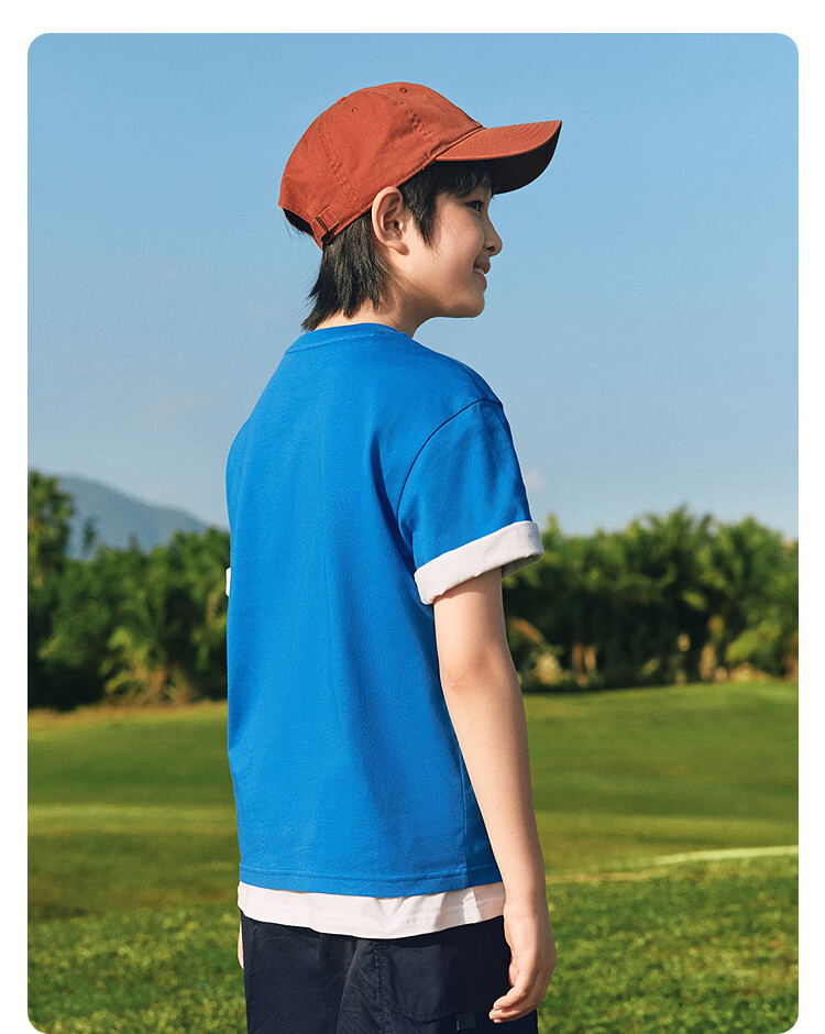 Balabala [balaOne] Kids Short Sleeve T-Shirt 2026 Boys Girls Summer Quick-Dry Skin-Friendly Trendy 208226117209 4
