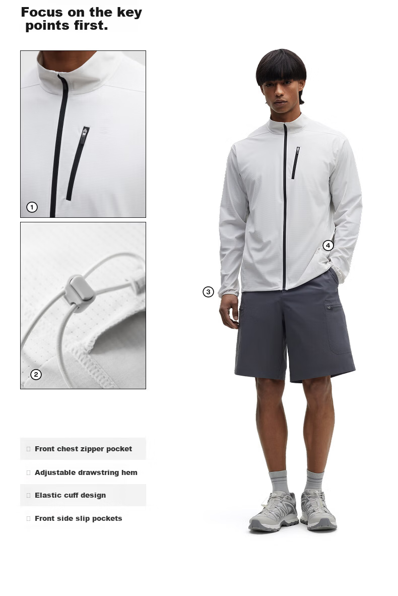 Bananain [Wang Yibo Edition] Liangpi 302UV Air Men's Breathable Stand Collar Jacket Sun Protection Sports Coat New 2