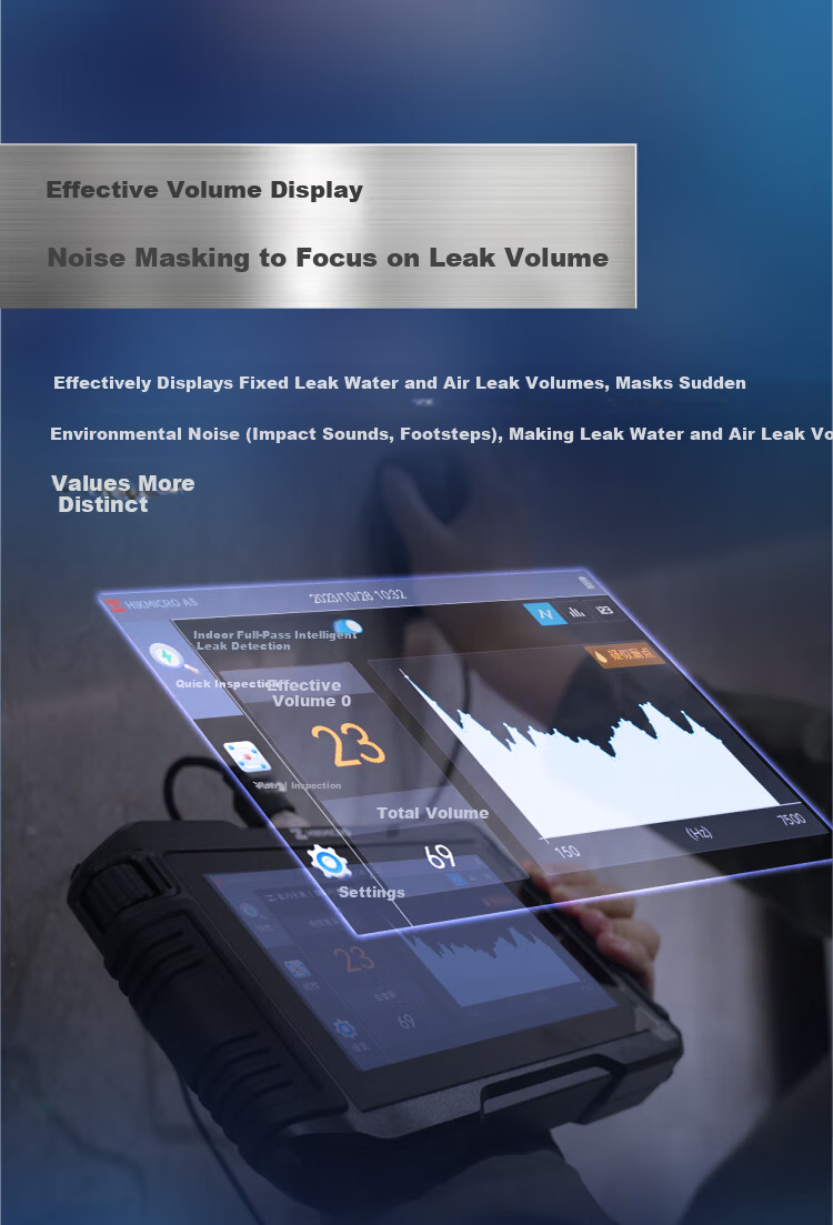 HIKMICRO Leak Detection AI High-Precision Water Leak Locator for Pipes and Underfloor Heating A5 3