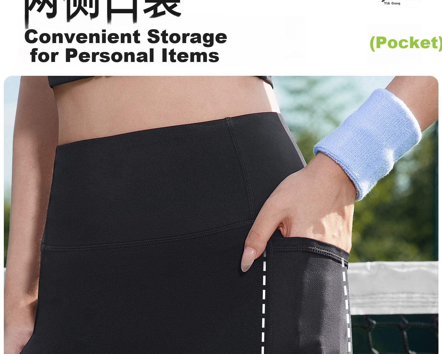 361° Women's Sports Fitness Shorts Badminton Tennis Cycling Outdoor Running Hip-Lifting Slimming Mid-Length Shorts 9