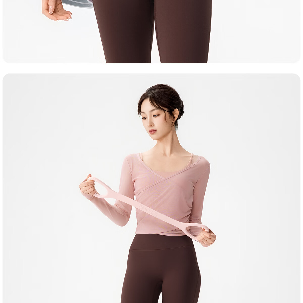 361° Women's Yoga Cover-up Summer Outerwear Long Sleeve Sports Top Premium Dance Pilates Training Shirt 19