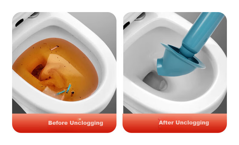 Tianzhiyan Toilet Unclogging Tool High-Pressure Air Blaster for Drain and Sewer Blockage Removal 1
