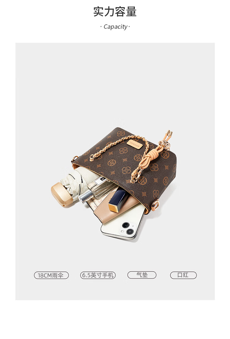 Aokang Women's Bag 2026 Trendy Retro Small Handbag Luxury Crossbody Shoulder Bag Birthday Gift for Girlfriend Wife 8