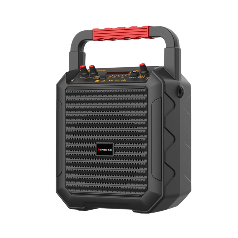 CHIGO Portable Handheld Karaoke Bluetooth Speaker Wireless Loudspeaker Easy Operation Long Battery Life Home KTV Sound System