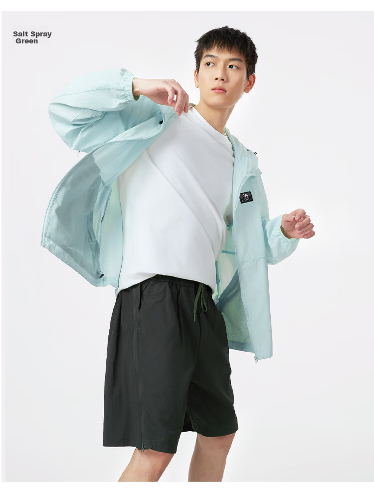 CAMEL Outdoor Original Yarn Sun Protection Jacket 2026 Spring Summer New Unisex Cooling Breathable Sun Protection Sports Jacket 1007 23
